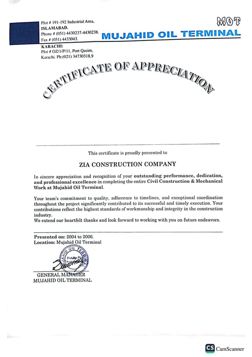 Client Appreciation Certificate 14