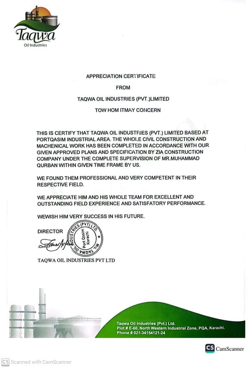 Client Appreciation Certificate 16