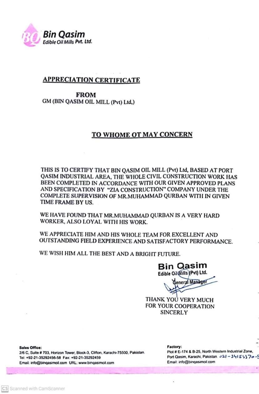 Client Appreciation Certificate 4